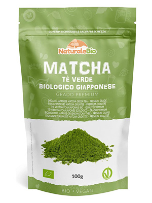 Tè Verde Matcha Biologico in Polvere.