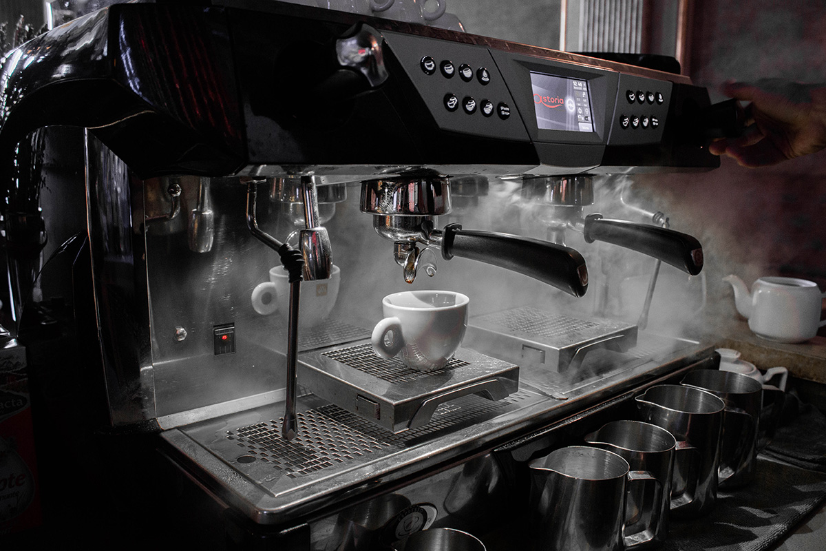 macchine da caffè professionali.